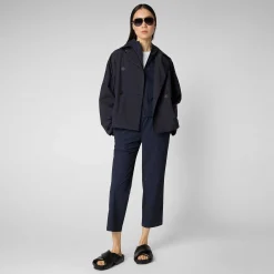 T-Shirt & Felpe^Save The Duck Felpa Donna Pear Blu Navy