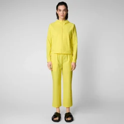 T-Shirt & Felpe^Save The Duck Felpa Donna Pear Giallo Sole