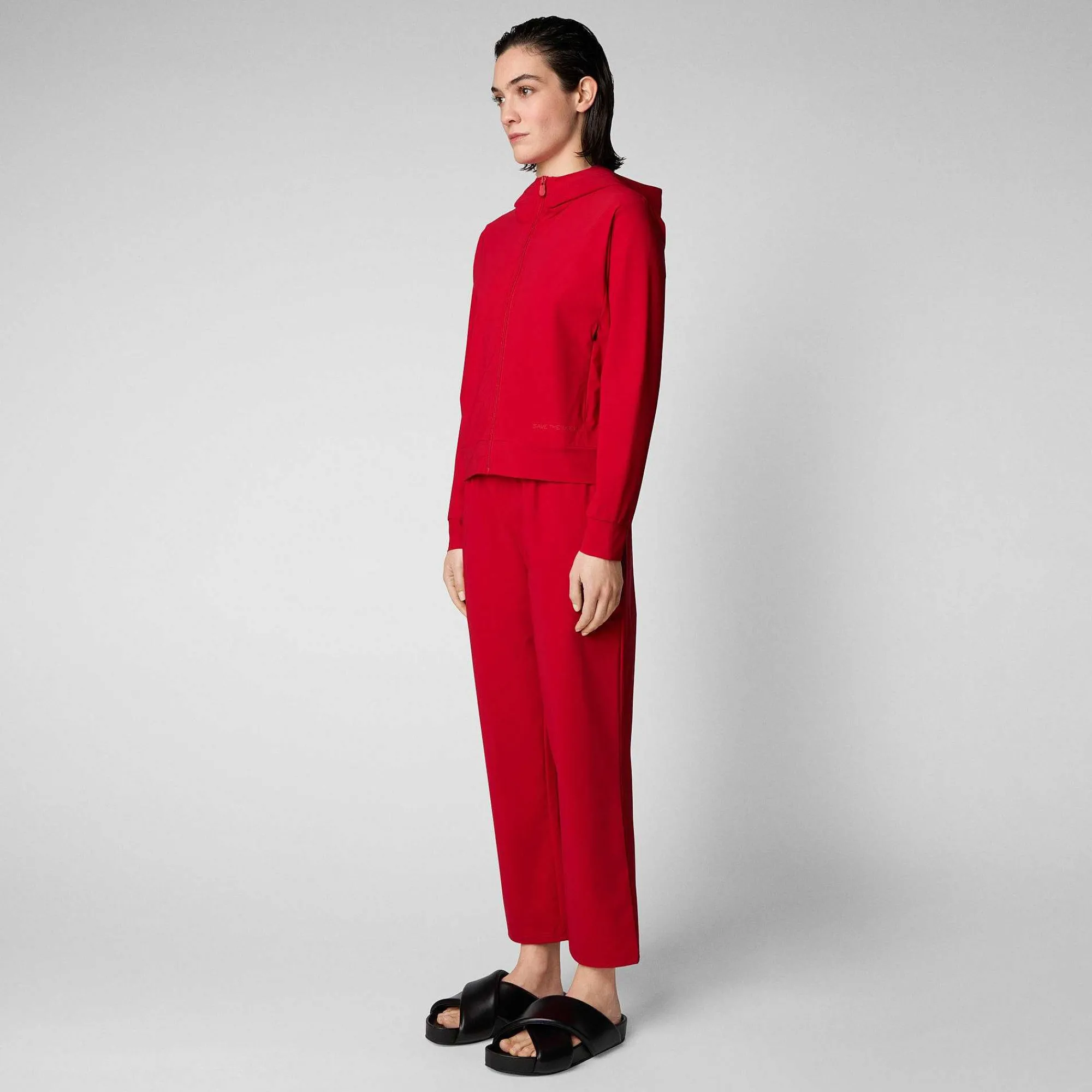 T-Shirt & Felpe^Save The Duck Felpa Donna Pear Rosso Pomodoro
