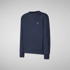 T-Shirt & Felpe^Save The Duck Felpa Unisex Bambino Dano Blu Navy