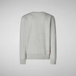 T-Shirt & Felpe^Save The Duck Felpa Unisex Bambino Dano Grigio Melange