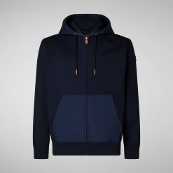 Magliette & Felpe^Save The Duck Felpa Uomo Deas Blu Navy
