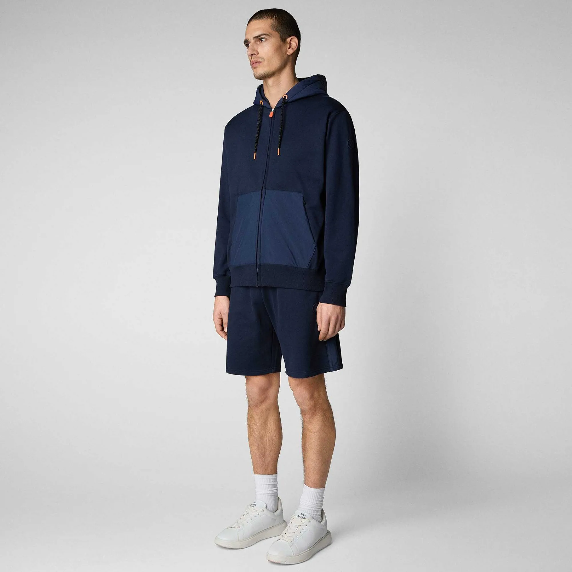 Magliette & Felpe^Save The Duck Felpa Uomo Deas Blu Navy