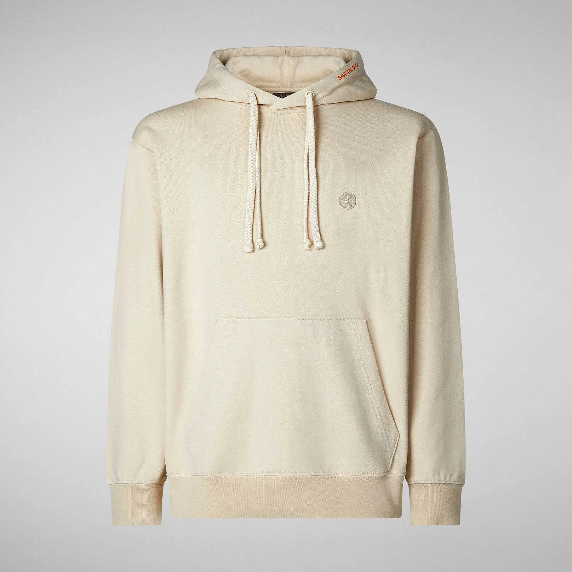 Magliette & Felpe^Save The Duck Felpa Uomo Edson In Beige Crema