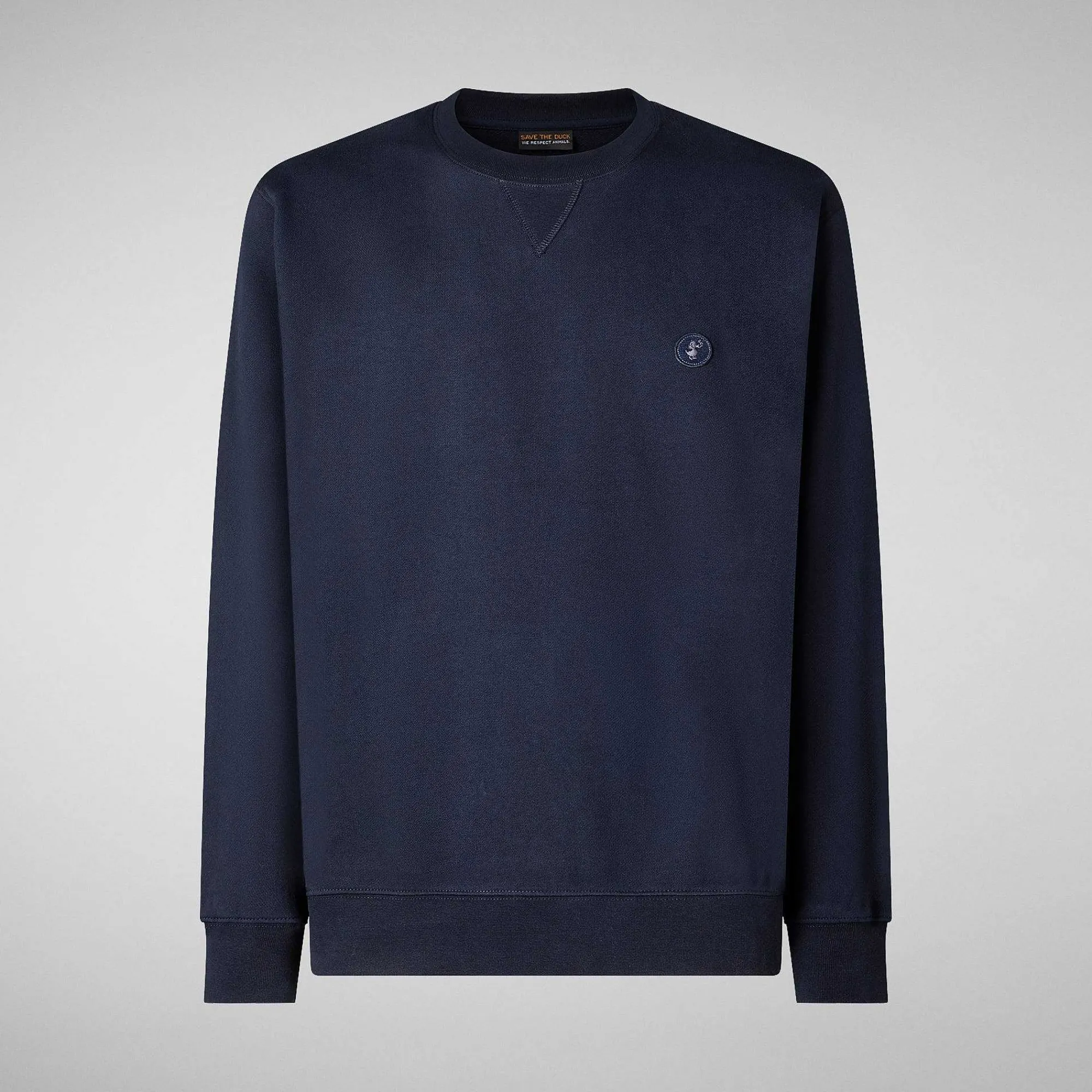 Magliette & Felpe^Save The Duck Felpa Uomo Silas In Blu Navy