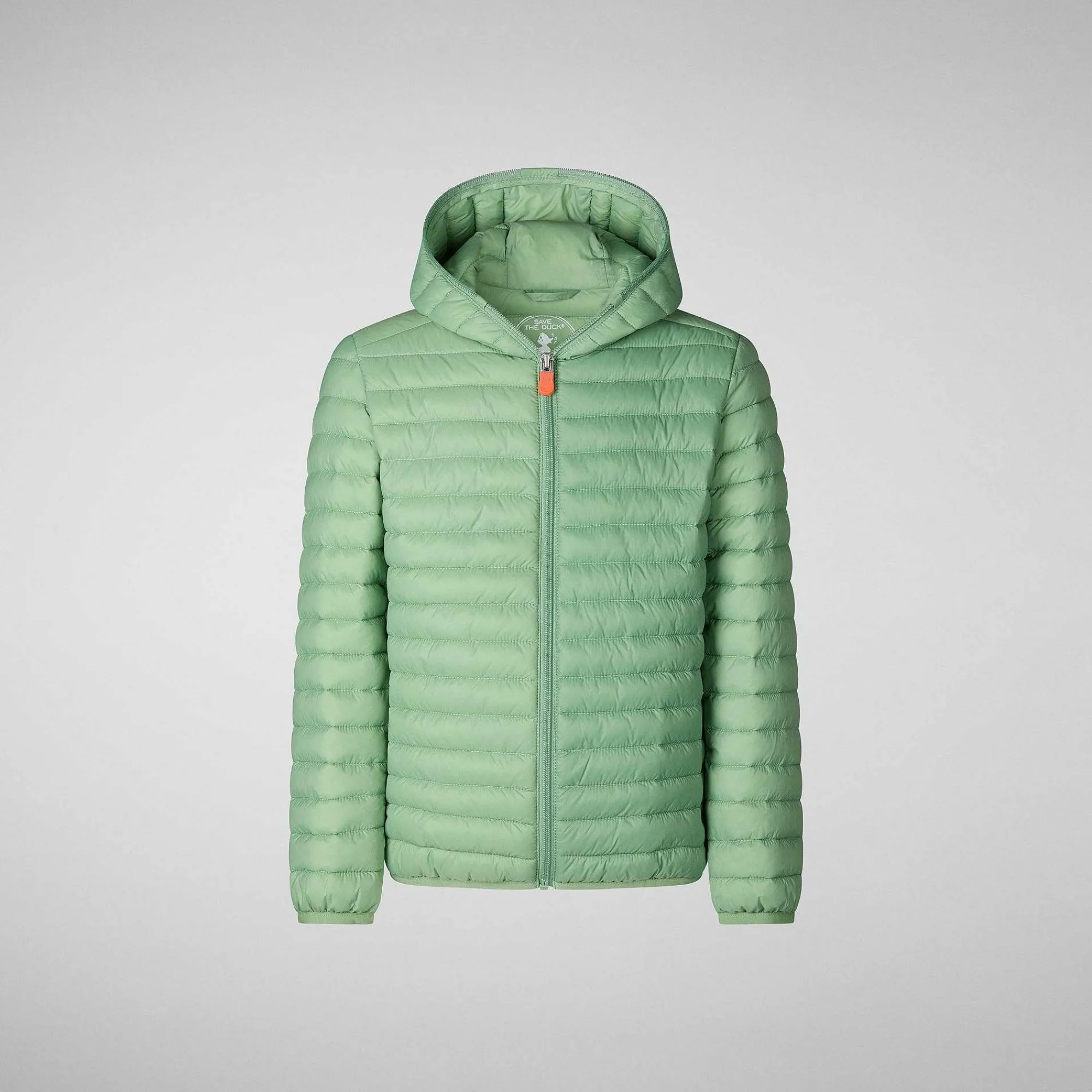 Piumini Animal-Free^Save The Duck Giacca Bambina Ana Verde Menta