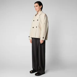 Giacche^Save The Duck Giacca Donna Ina Beige Crema
