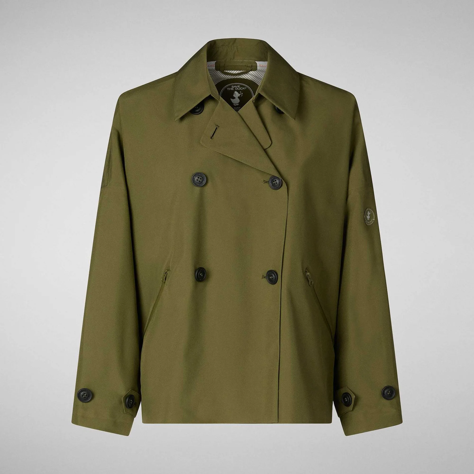 Giacche^Save The Duck Giacca Donna Ina Verde Oliva