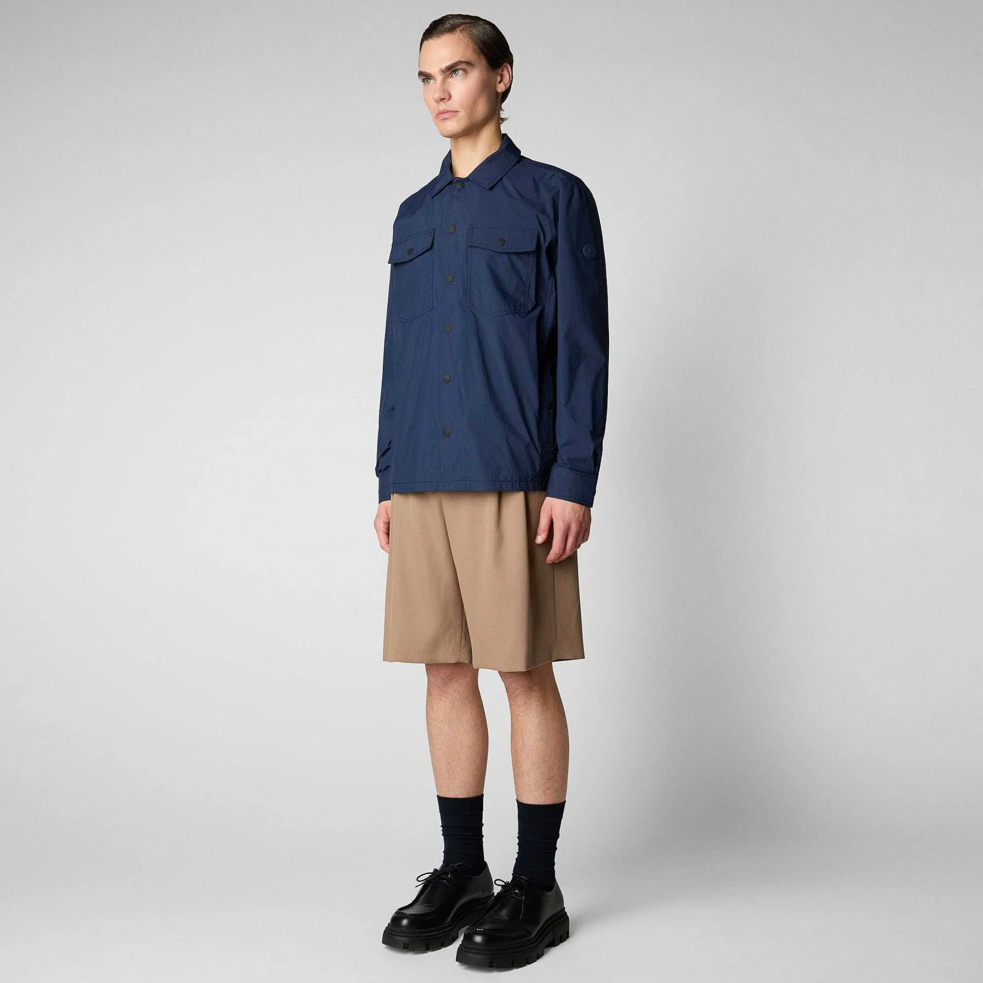 Giacche^Save The Duck Giacca Uomo Kendri Blu Navy