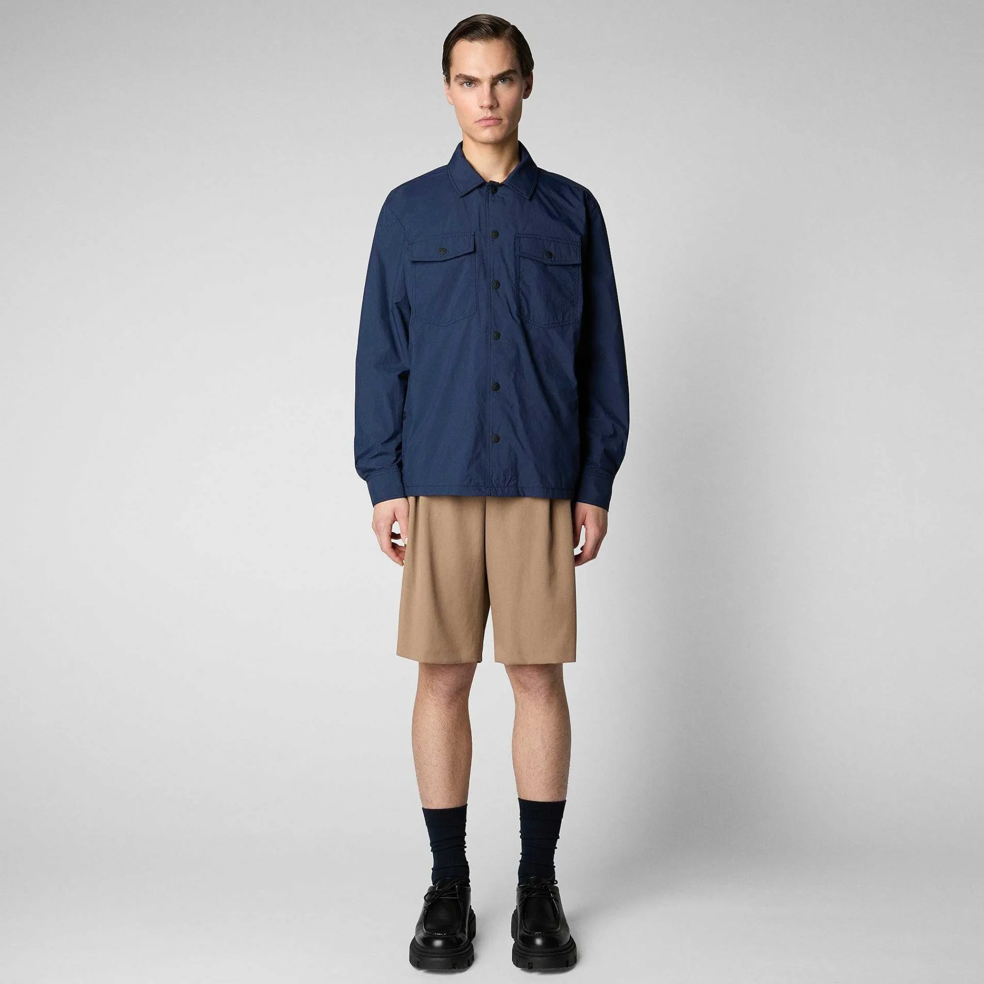 Giacche^Save The Duck Giacca Uomo Kendri Blu Navy
