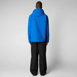 Giacche^Save The Duck Giacca Uomo Vian Blu Mare