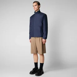 Giacche^Save The Duck Giacca Uomo Yonas Blu Navy