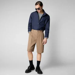Giacche^Save The Duck Giacca Uomo Yonas Blu Navy
