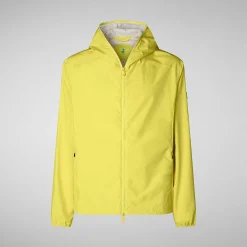 Giacche^Save The Duck Giacca Uomo Zayn Giallo Sole
