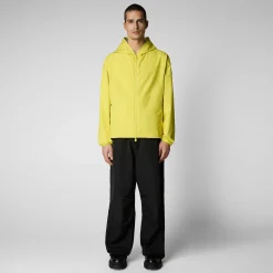 Giacche^Save The Duck Giacca Uomo Zayn Giallo Sole