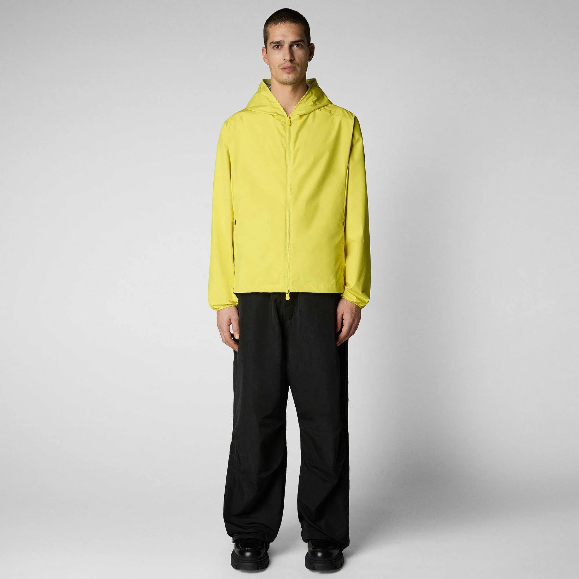 Giacche^Save The Duck Giacca Uomo Zayn Giallo Sole