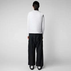 Gilets^Save The Duck Gilet Donna Aria Bianco