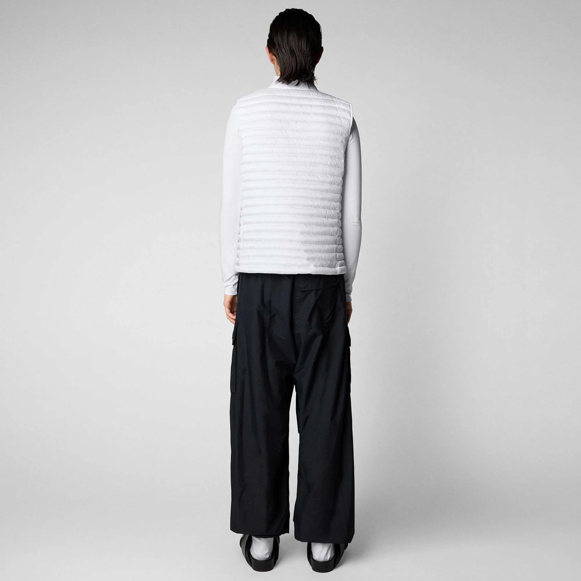 Gilets^Save The Duck Gilet Donna Aria Bianco