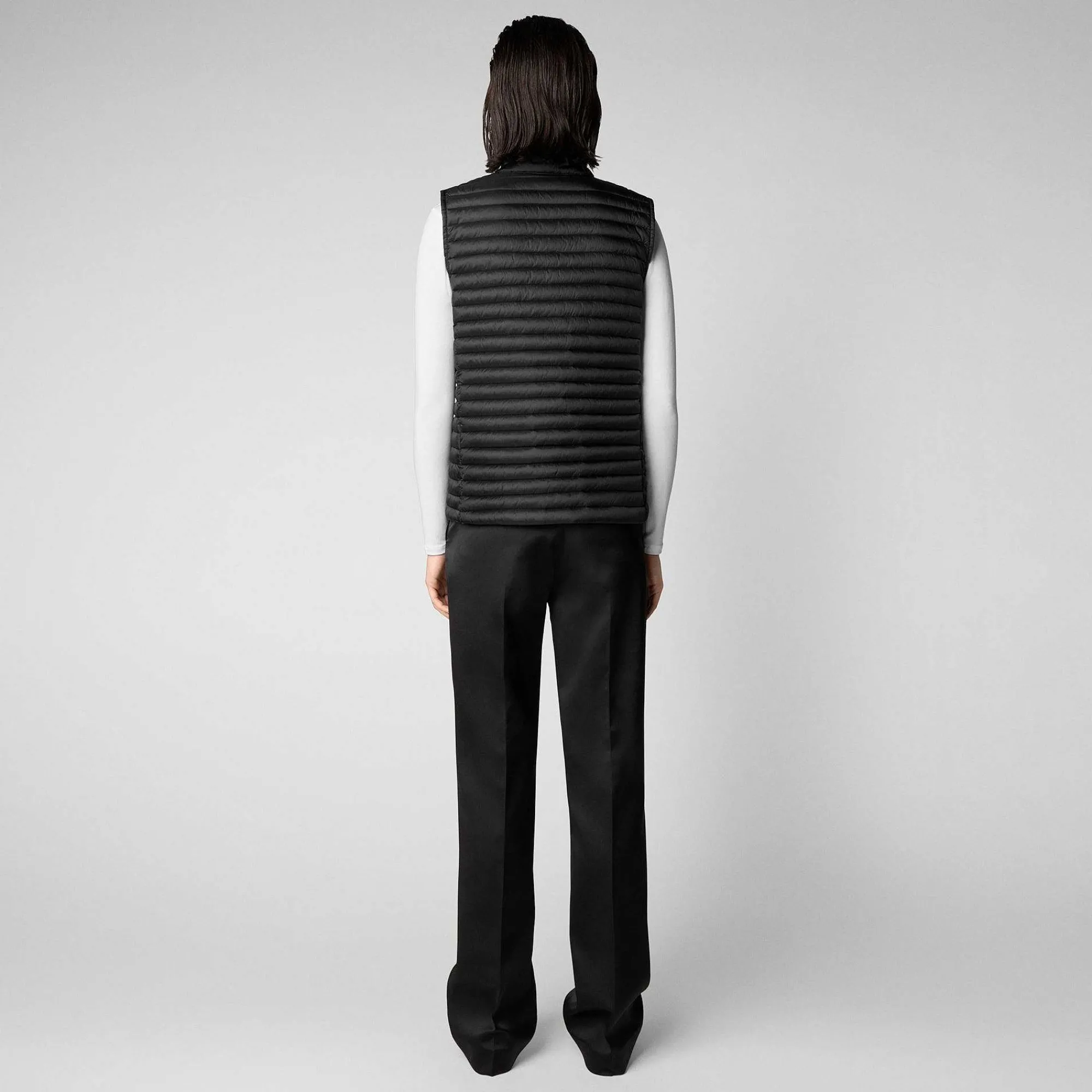Gilets^Save The Duck Gilet Donna Aria Nero