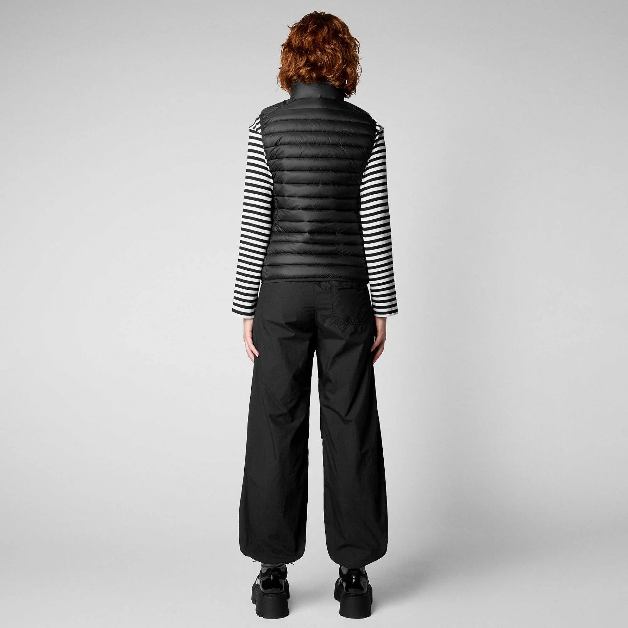 Gilets^Save The Duck Gilet Imbottito Donna Charlotte Nero