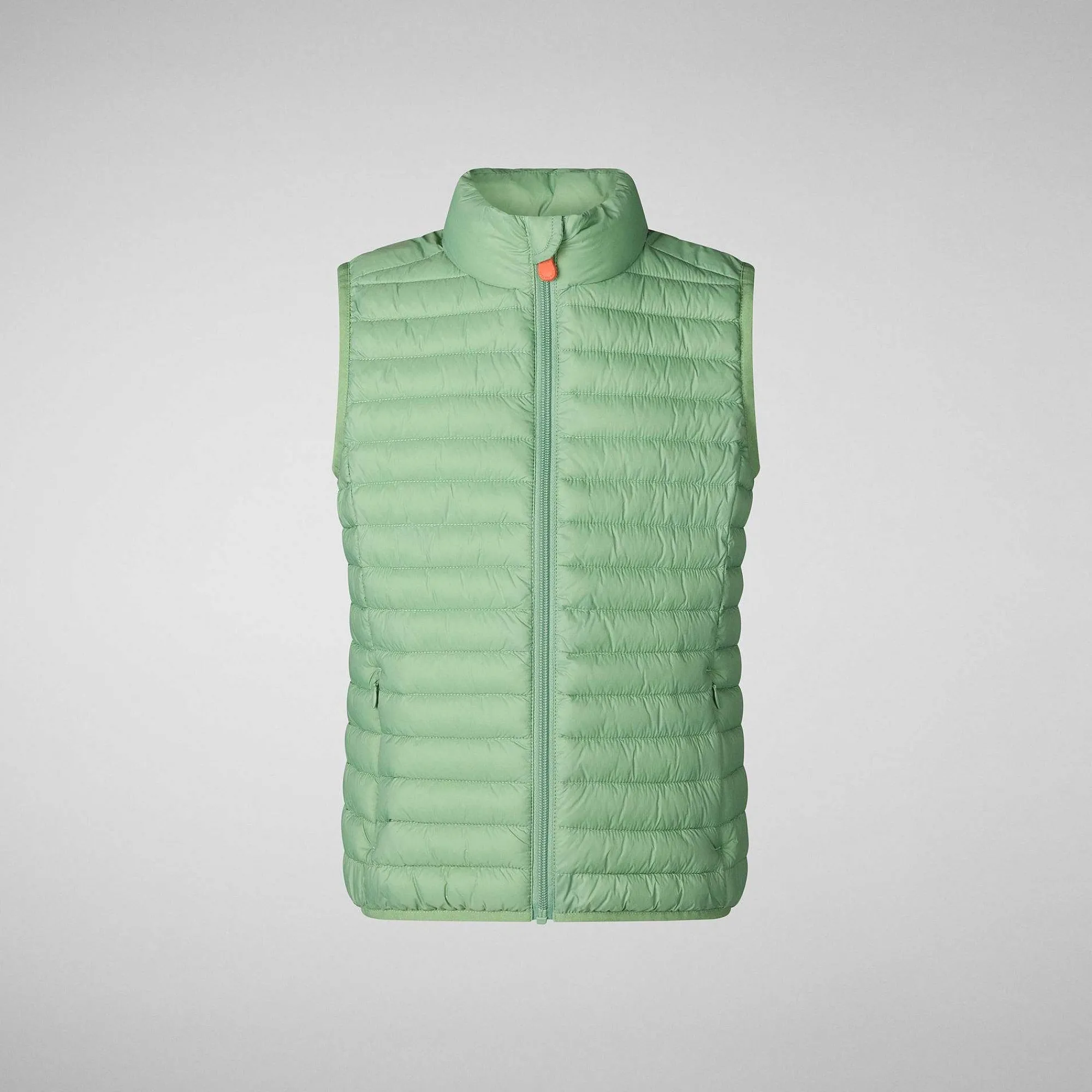 Gilets^Save The Duck Gilet Imbottito Unisex Bambino Dolin Verde Menta