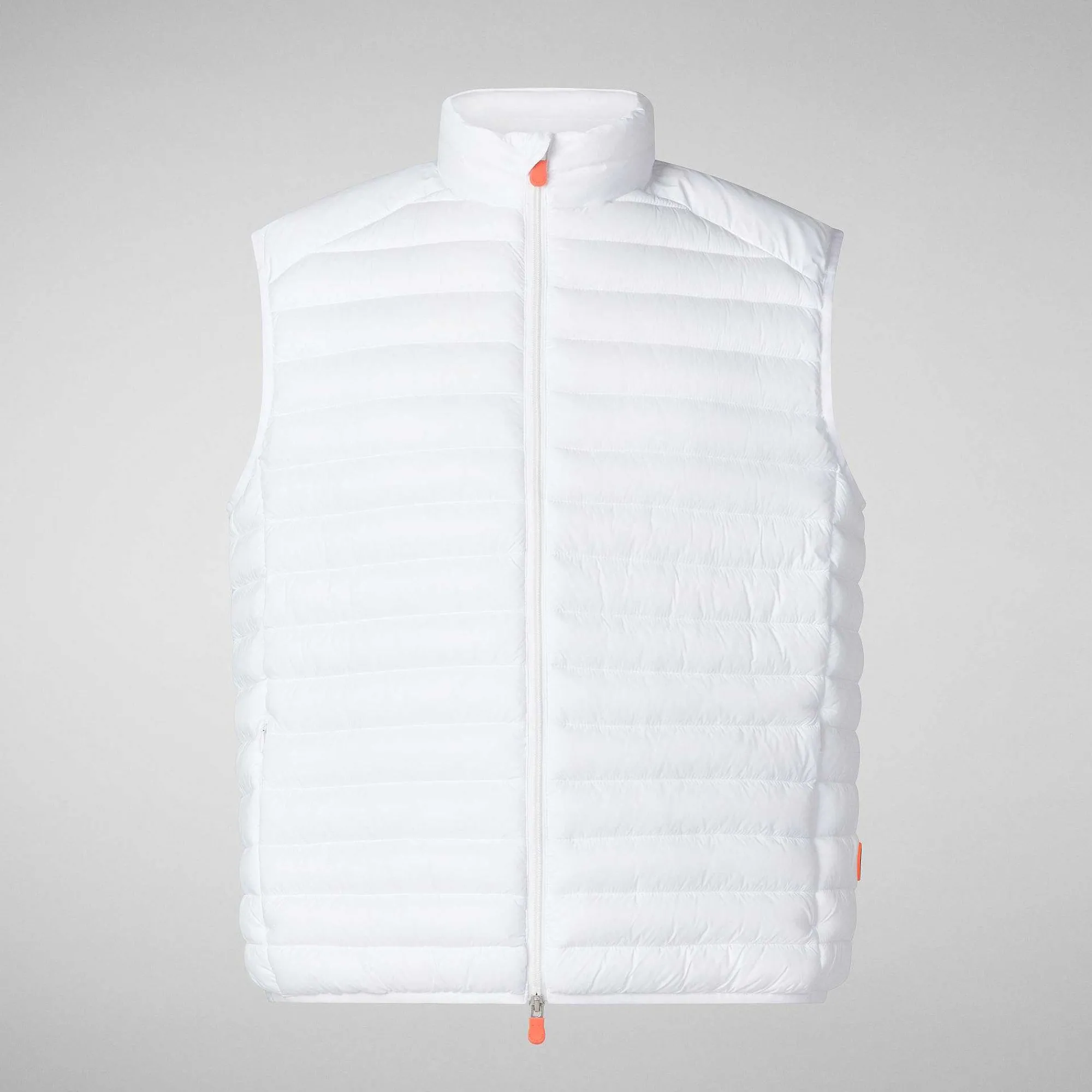 Gilets^Save The Duck Gilet Imbottito Uomo Adam Bianco