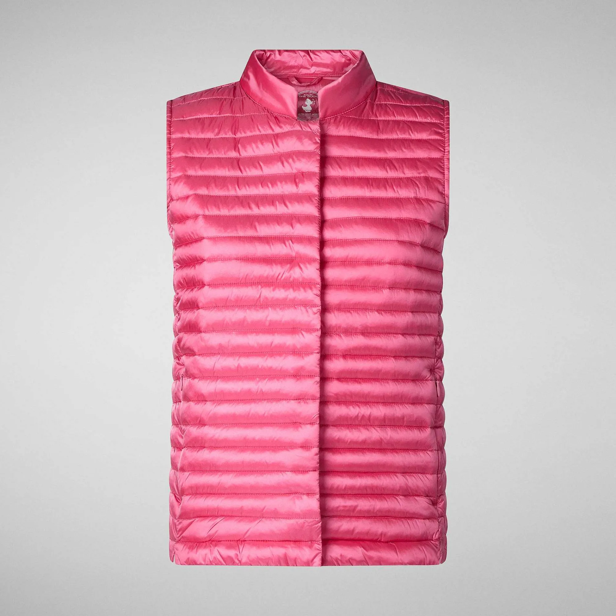Gilets^Save The Duck Gilet Trapuntato Donna Aria Rosa Scuro