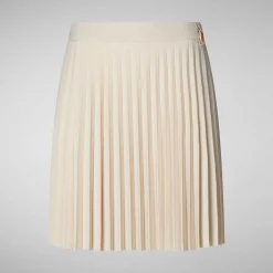 Pantaloni & Gonne^Save The Duck Gonna Donna Ilsa Beige Crema