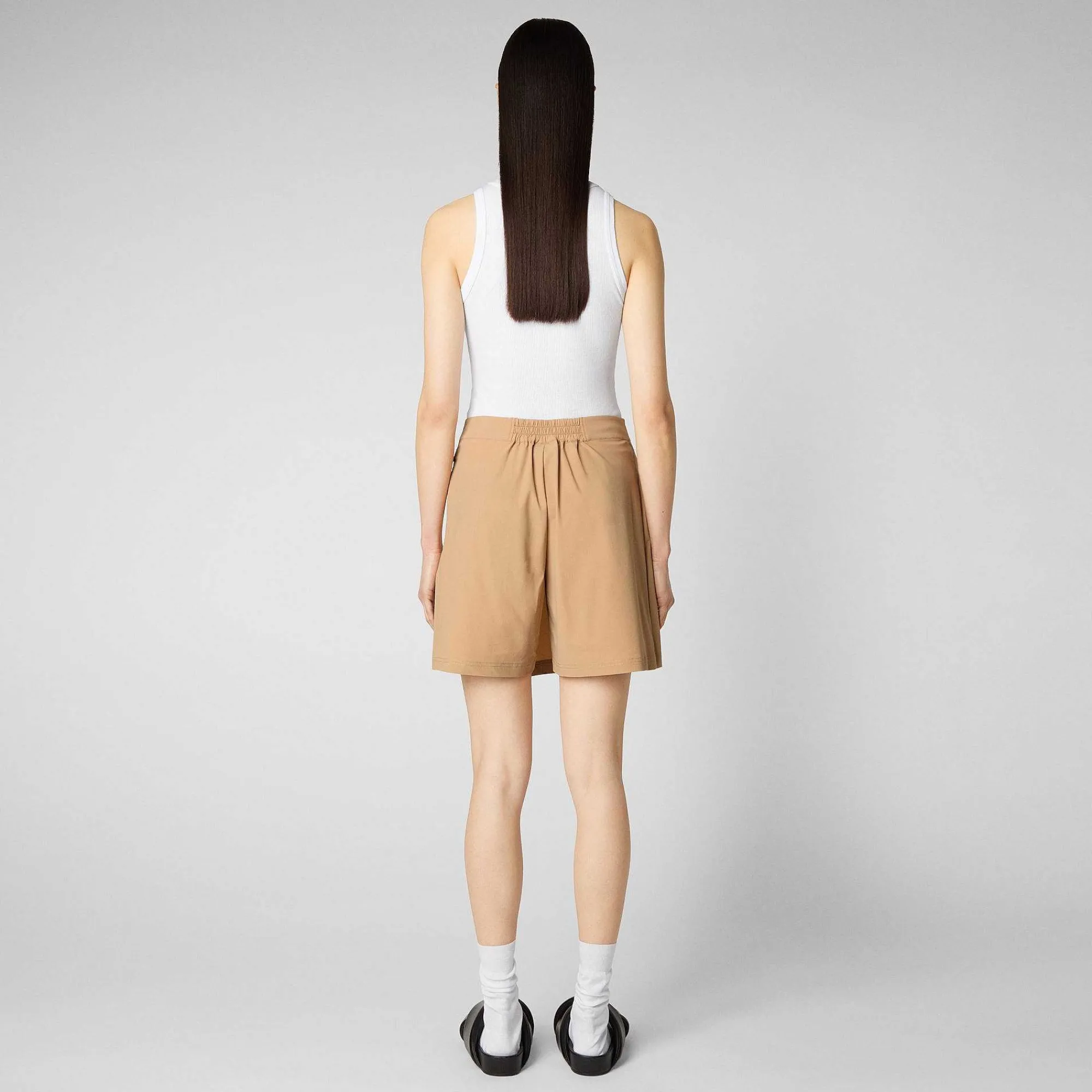 Pantaloni & Gonne^Save The Duck Gonna Pantalone Donna Brona Beige Biscotto