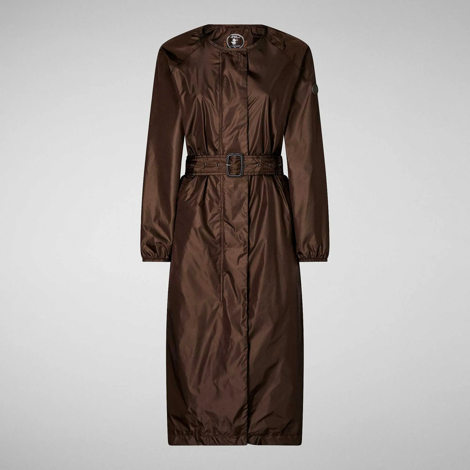 Impermeabili^Save The Duck Impermeabile Donna Mava Soil Brown