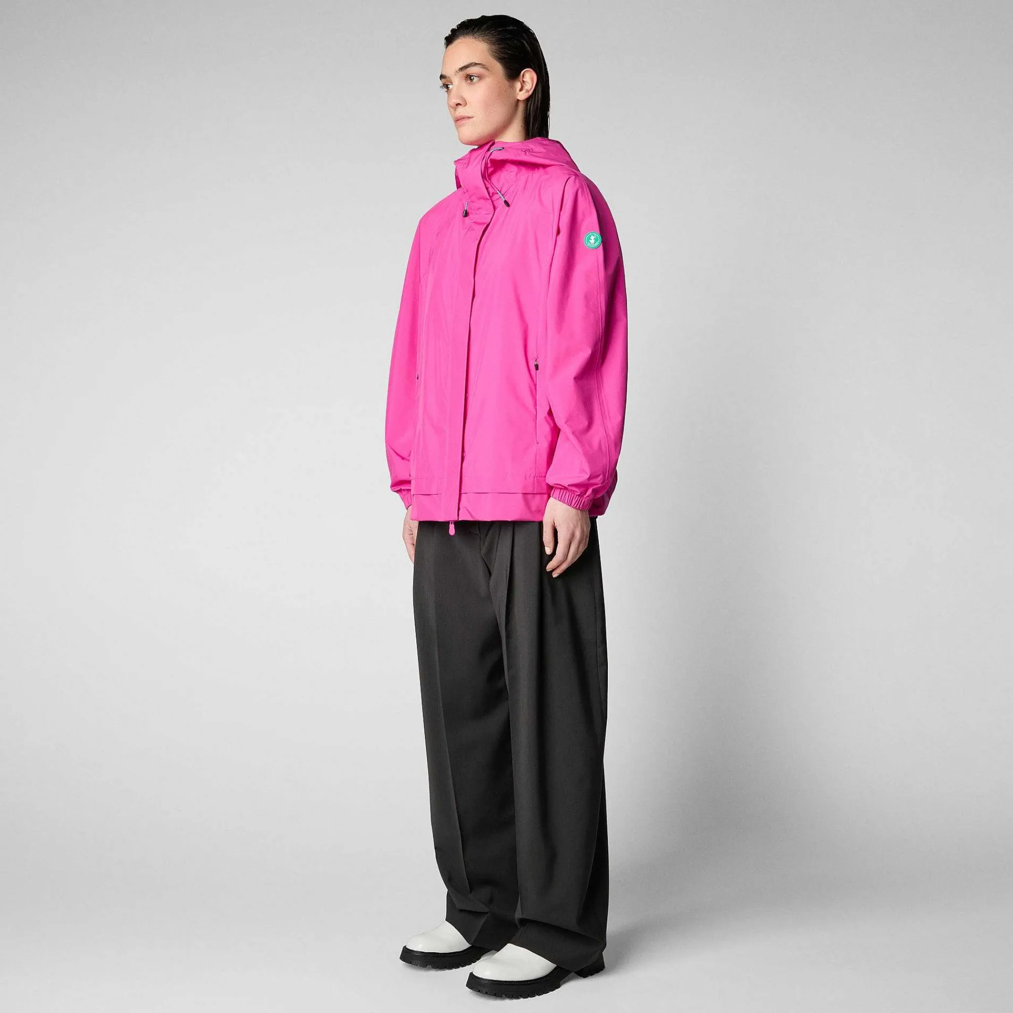 Impermeabili^Save The Duck Impermeabile Donna Suki Fucsia