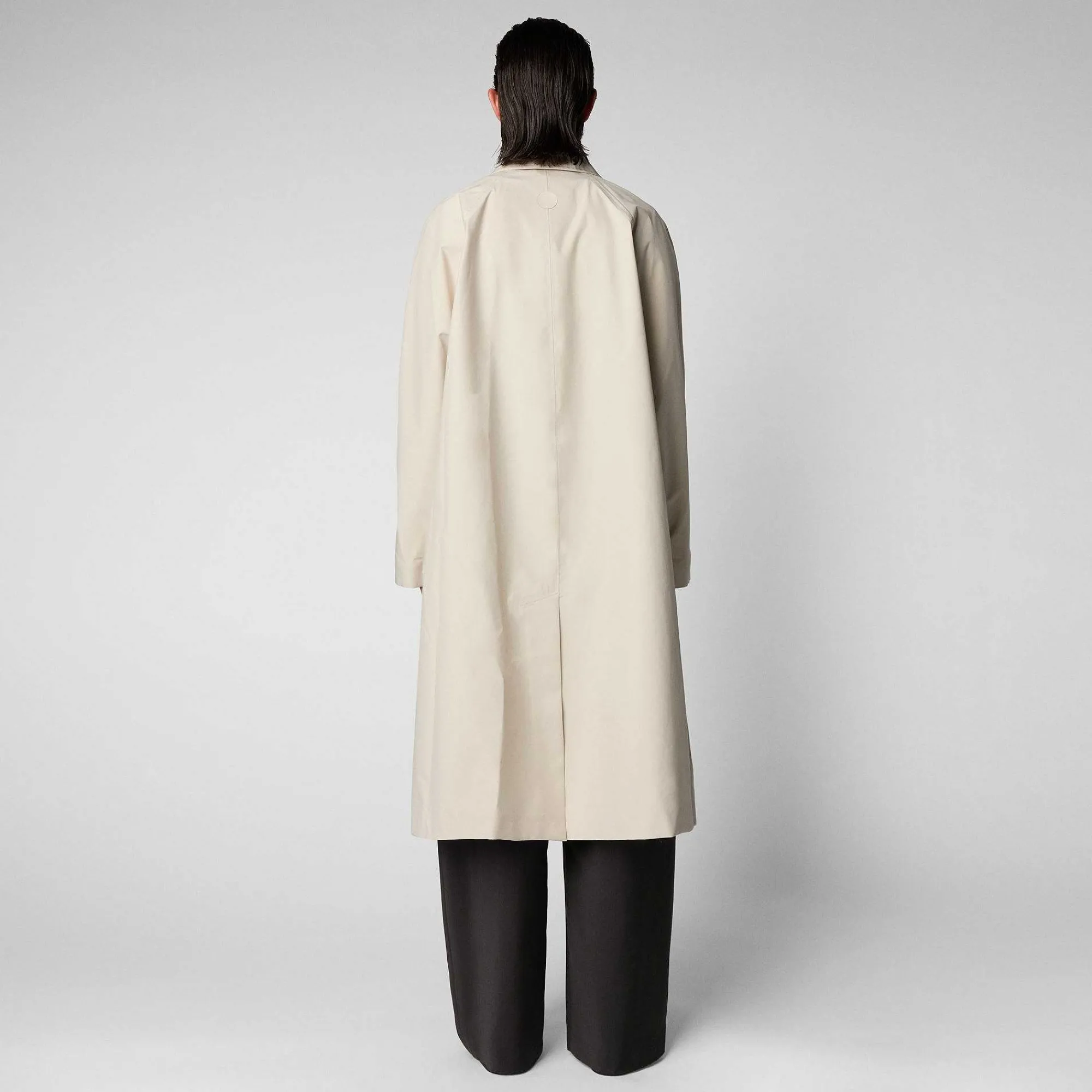 Impermeabili^Save The Duck Impermeabile Donna Zola Beige Crema