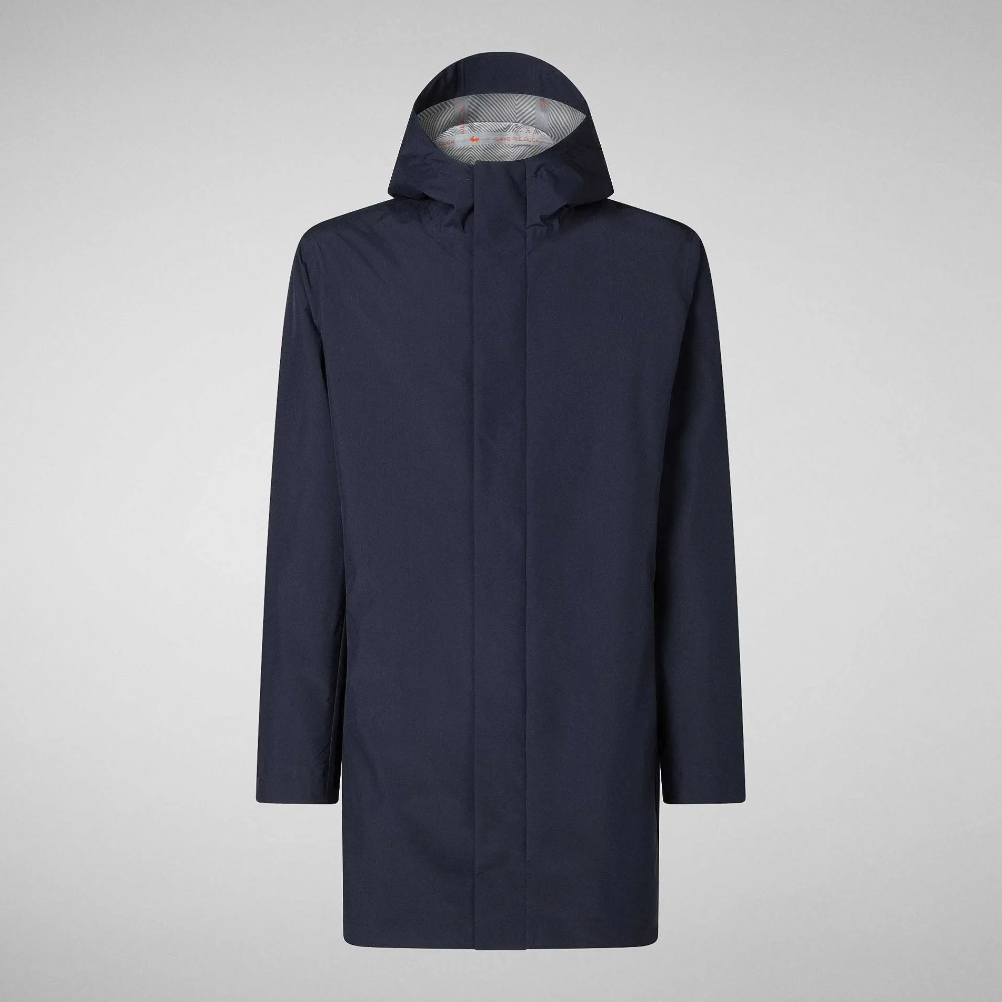 Impermeabili^Save The Duck Impermeabile Uomo Dacey Blu Nero