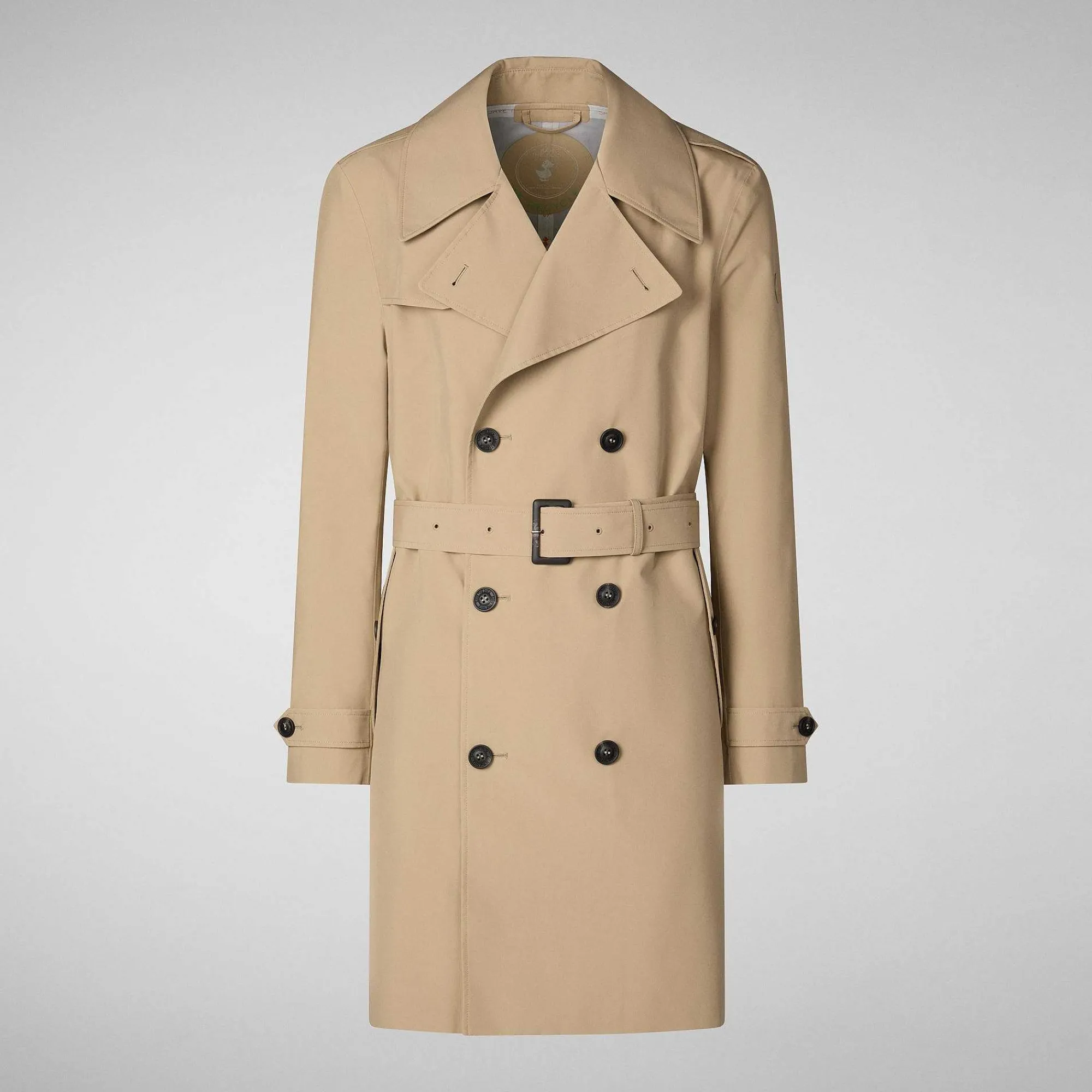 Impermeabili^Save The Duck Impermeabile Uomo Zarek Sturdust Beige