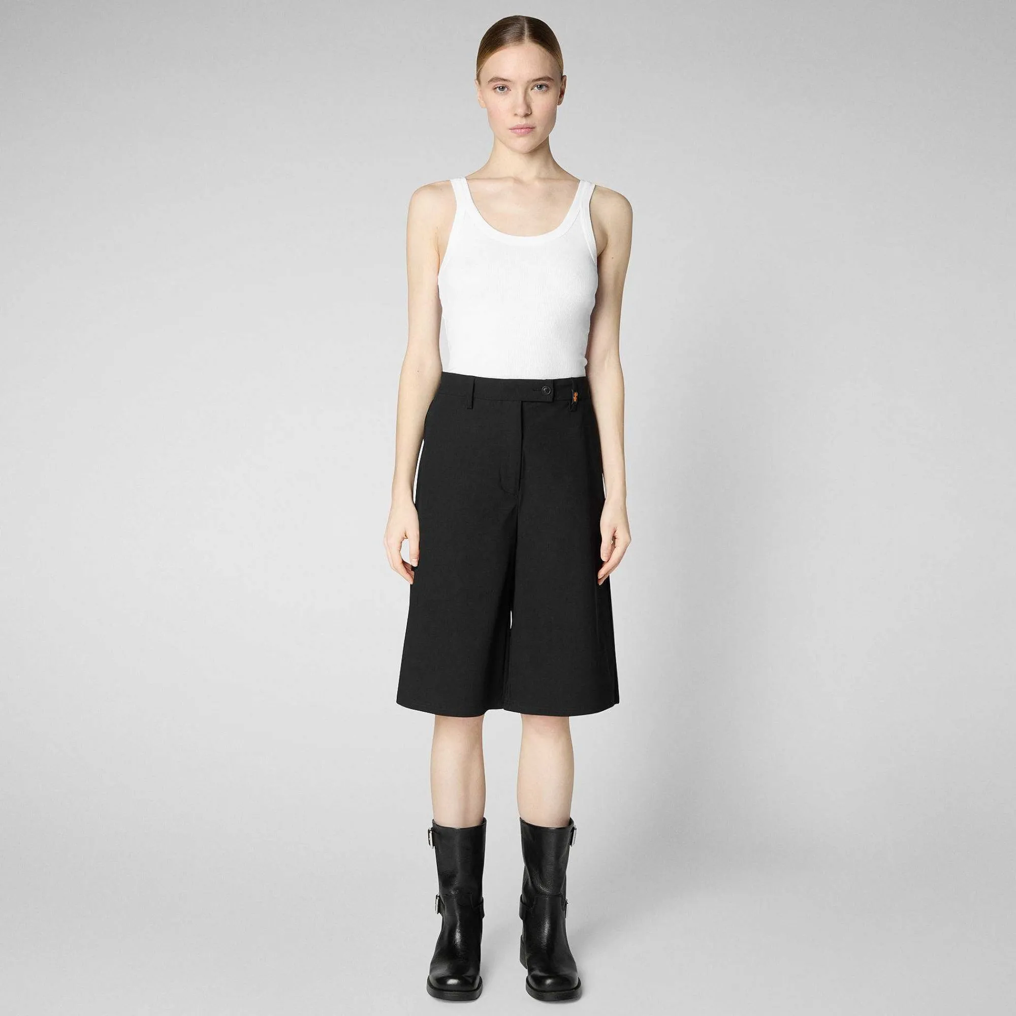 Pantaloni & Gonne^Save The Duck Pantaloni Donna Fiara Nero