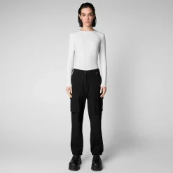 Pantaloni & Gonne^Save The Duck Pantaloni Donna Gosy Nero