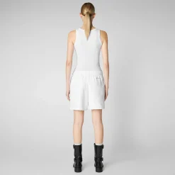 Pantaloni & Gonne^Save The Duck Pantaloni Donna Halima In Bianco