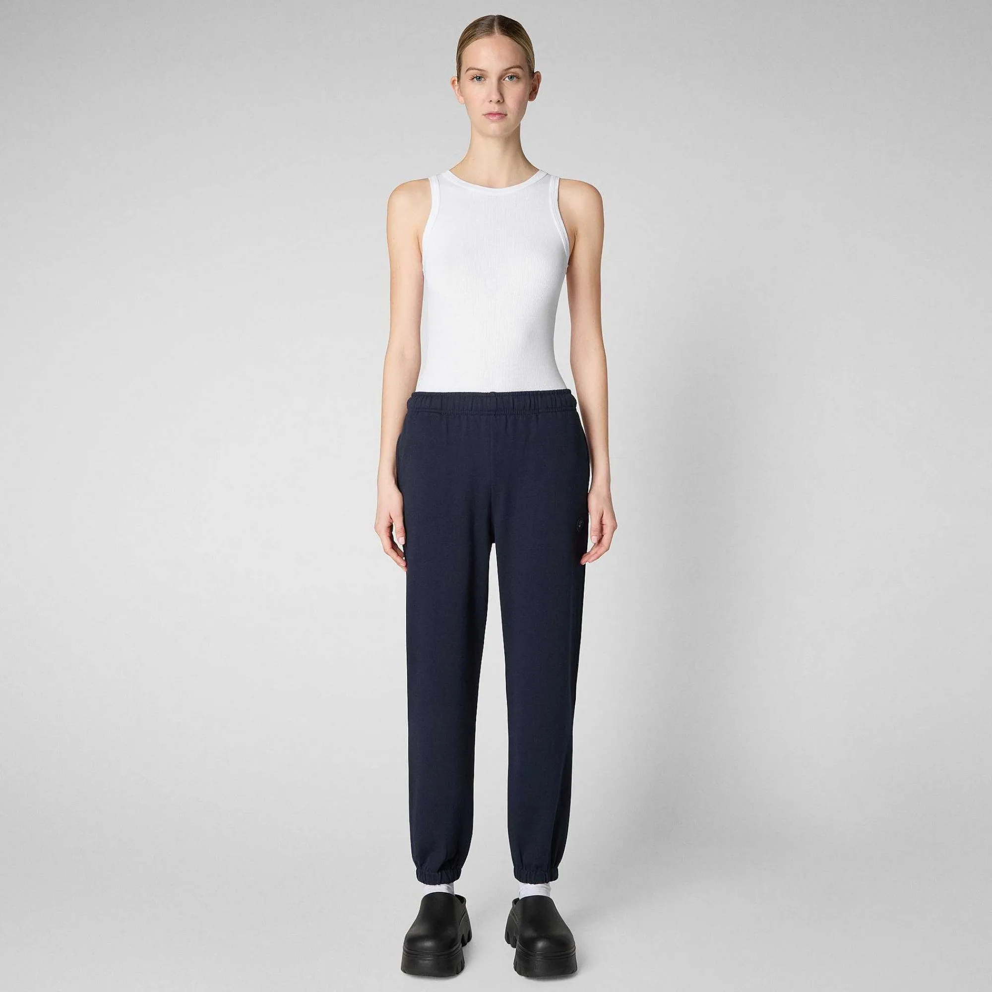 Pantaloni & Gonne^Save The Duck Pantaloni Donna Jiya In Blu Navy