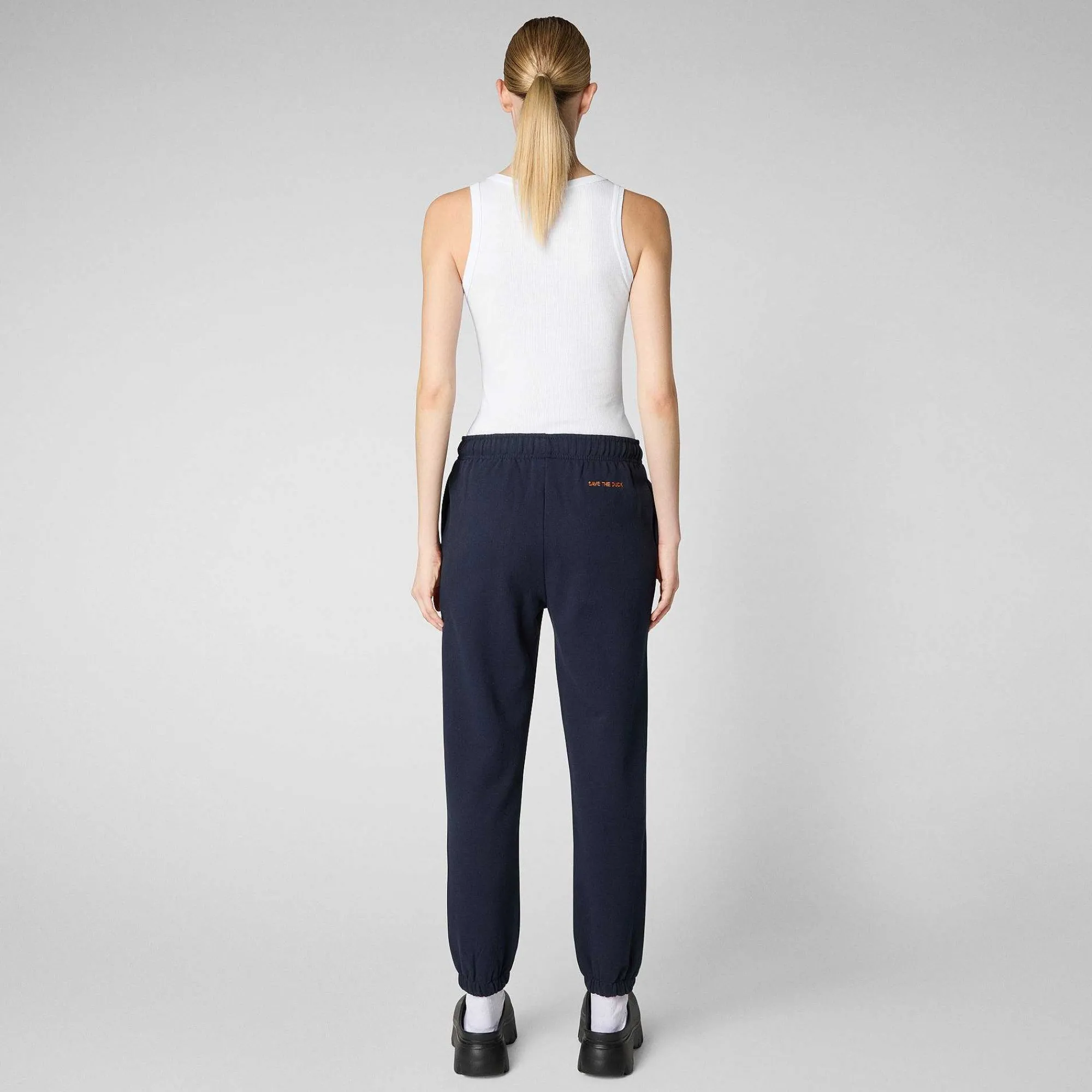 Pantaloni & Gonne^Save The Duck Pantaloni Donna Jiya In Blu Navy