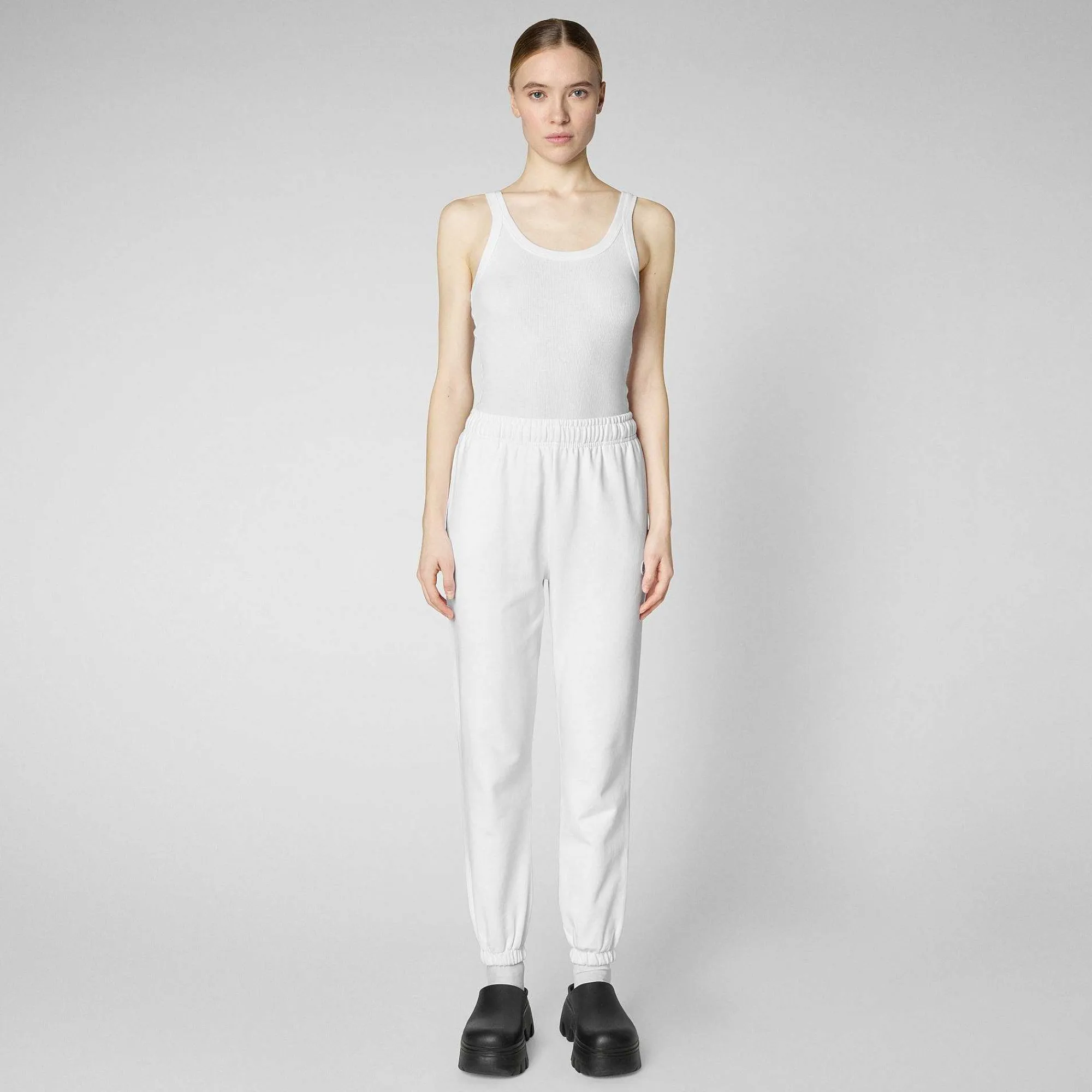 Pantaloni & Gonne^Save The Duck Pantaloni Donna Jiya In Bianco