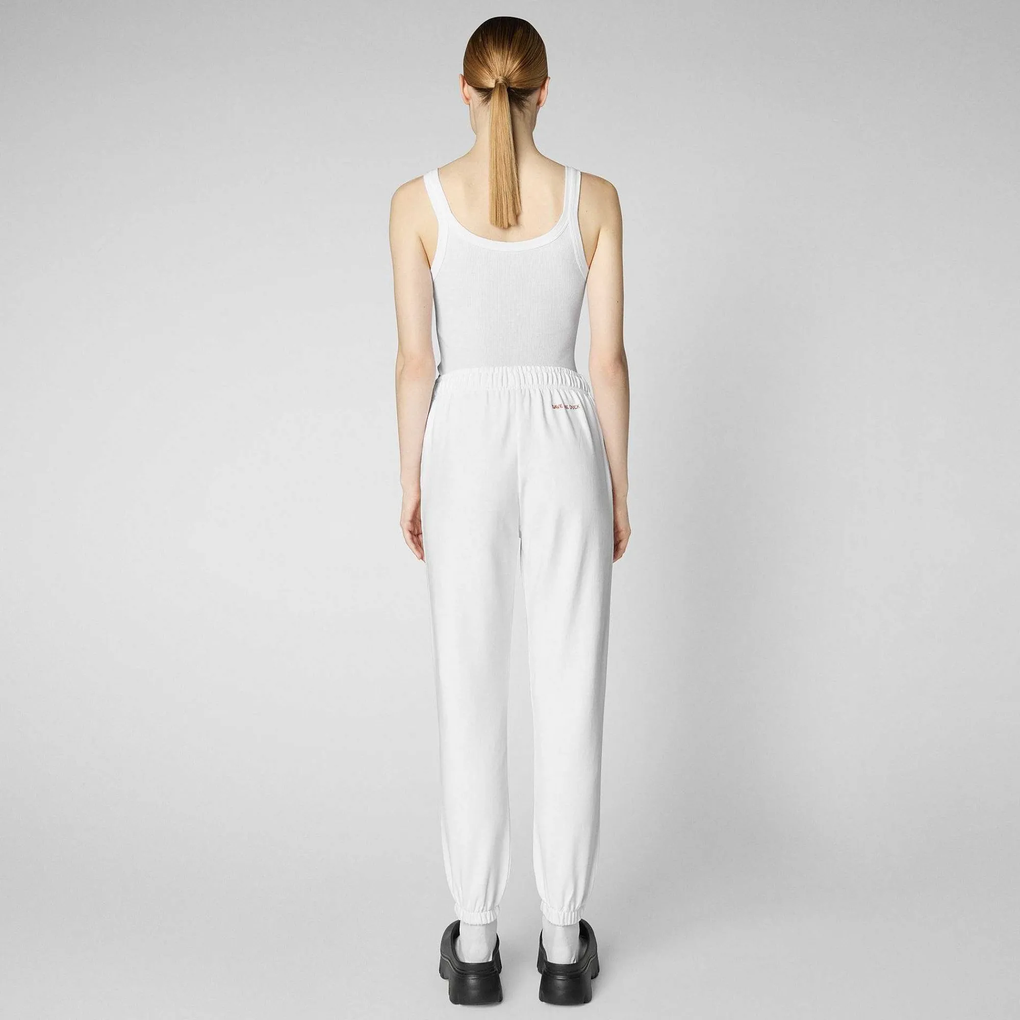 Pantaloni & Gonne^Save The Duck Pantaloni Donna Jiya In Bianco