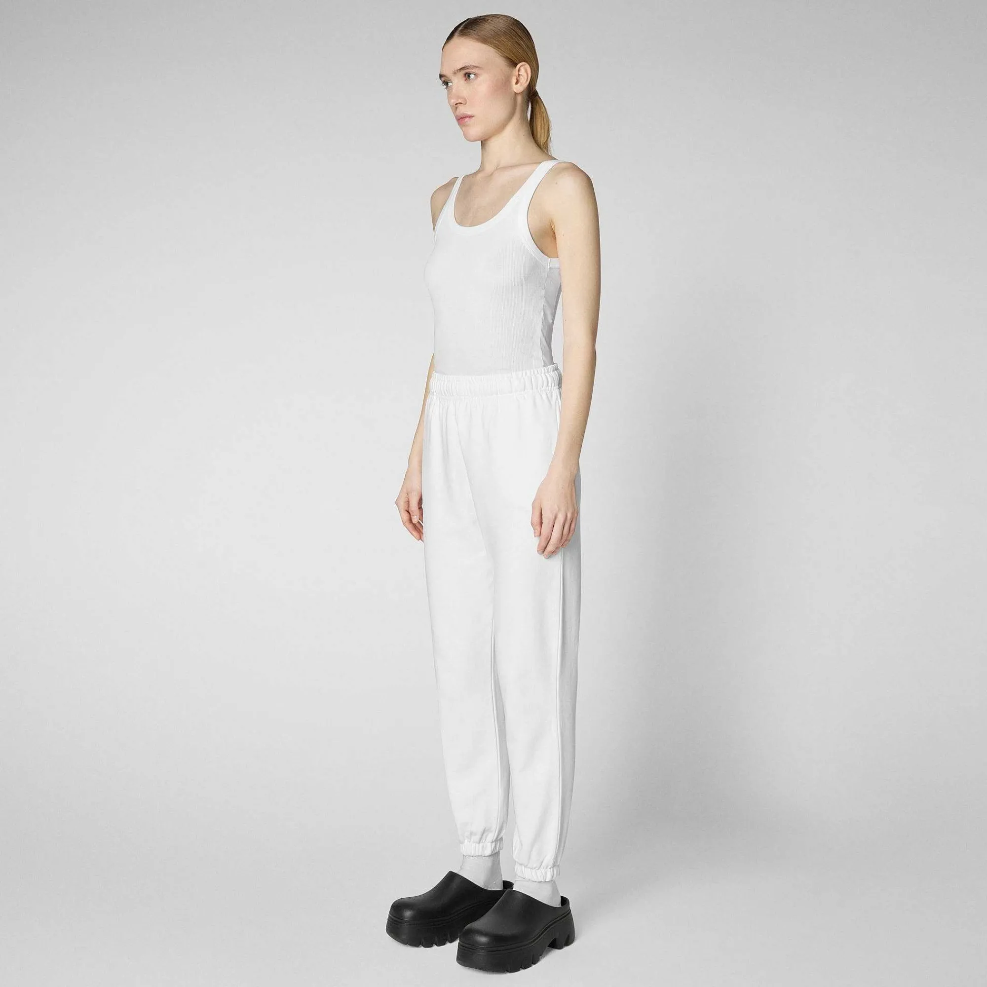 Pantaloni & Gonne^Save The Duck Pantaloni Donna Jiya In Bianco