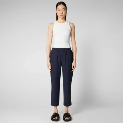 Pantaloni & Gonne^Save The Duck Pantaloni Donna Milan Blu Navy