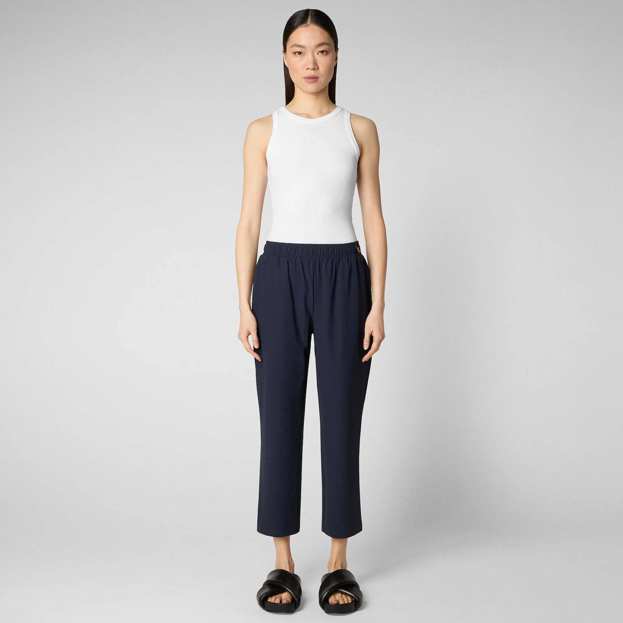Pantaloni & Gonne^Save The Duck Pantaloni Donna Milan Blu Navy