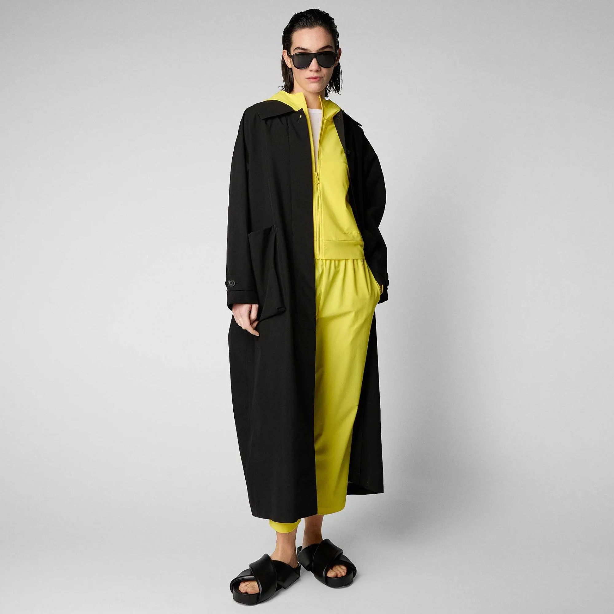 Pantaloni & Gonne^Save The Duck Pantaloni Donna Milan Giallo Sole