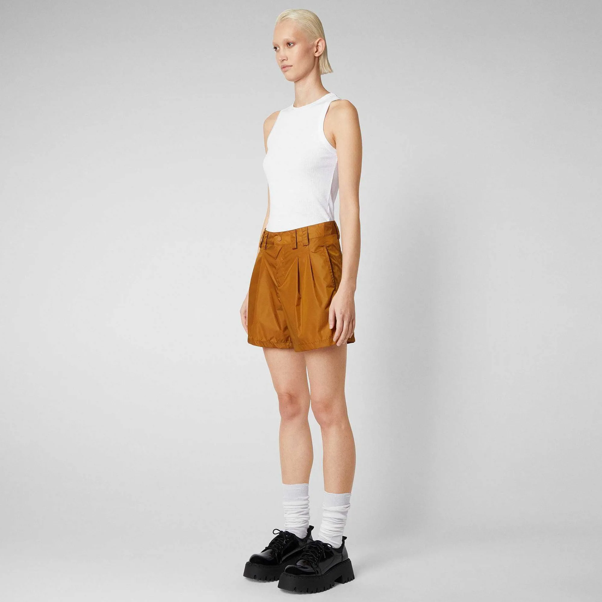 Pantaloni & Gonne^Save The Duck Pantaloni Donna Noy Marrone Sandalo