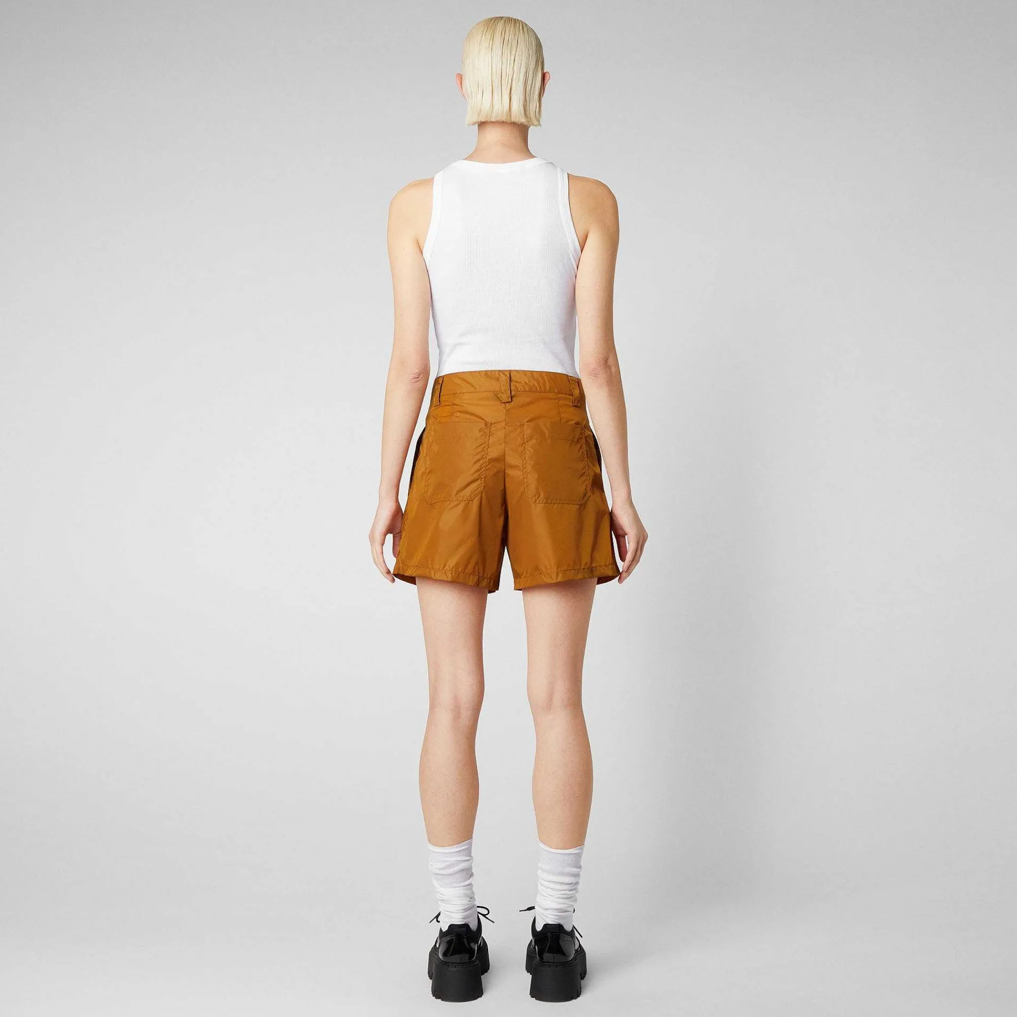 Pantaloni & Gonne^Save The Duck Pantaloni Donna Noy Marrone Sandalo