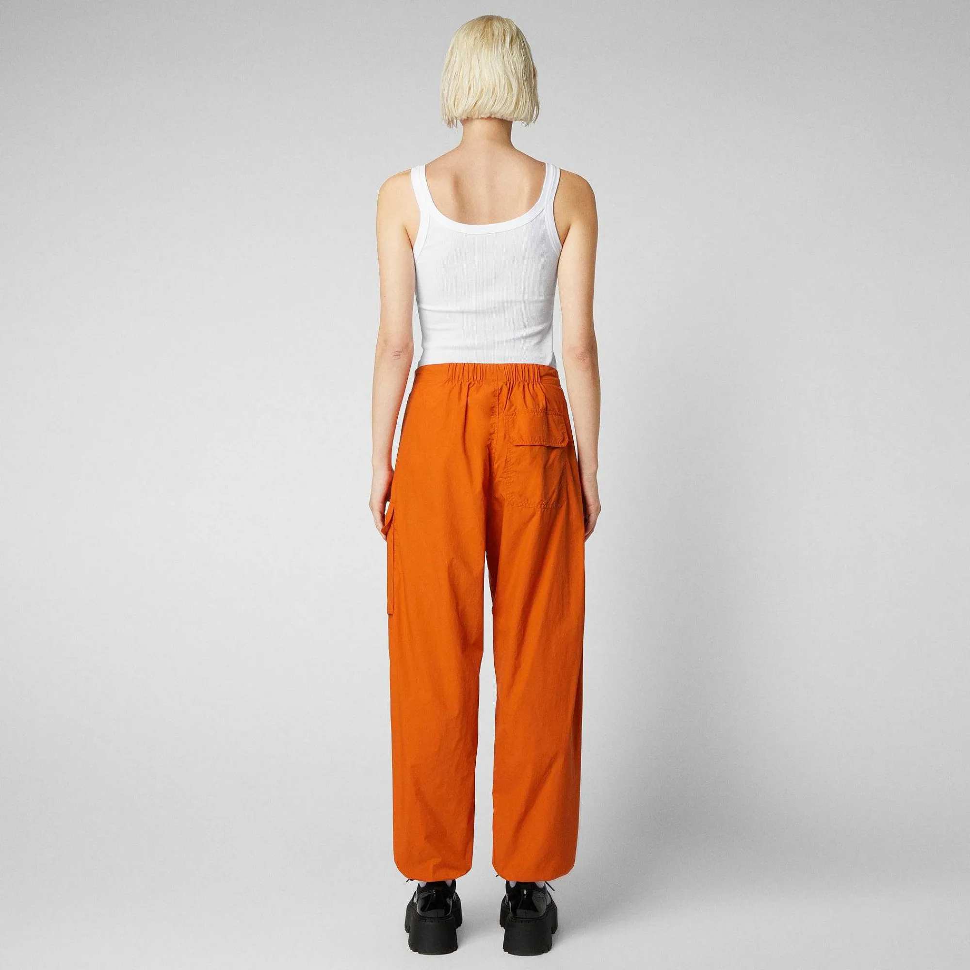 Pantaloni & Gonne^Save The Duck Pantaloni Unisex Tru Arancione Ambra