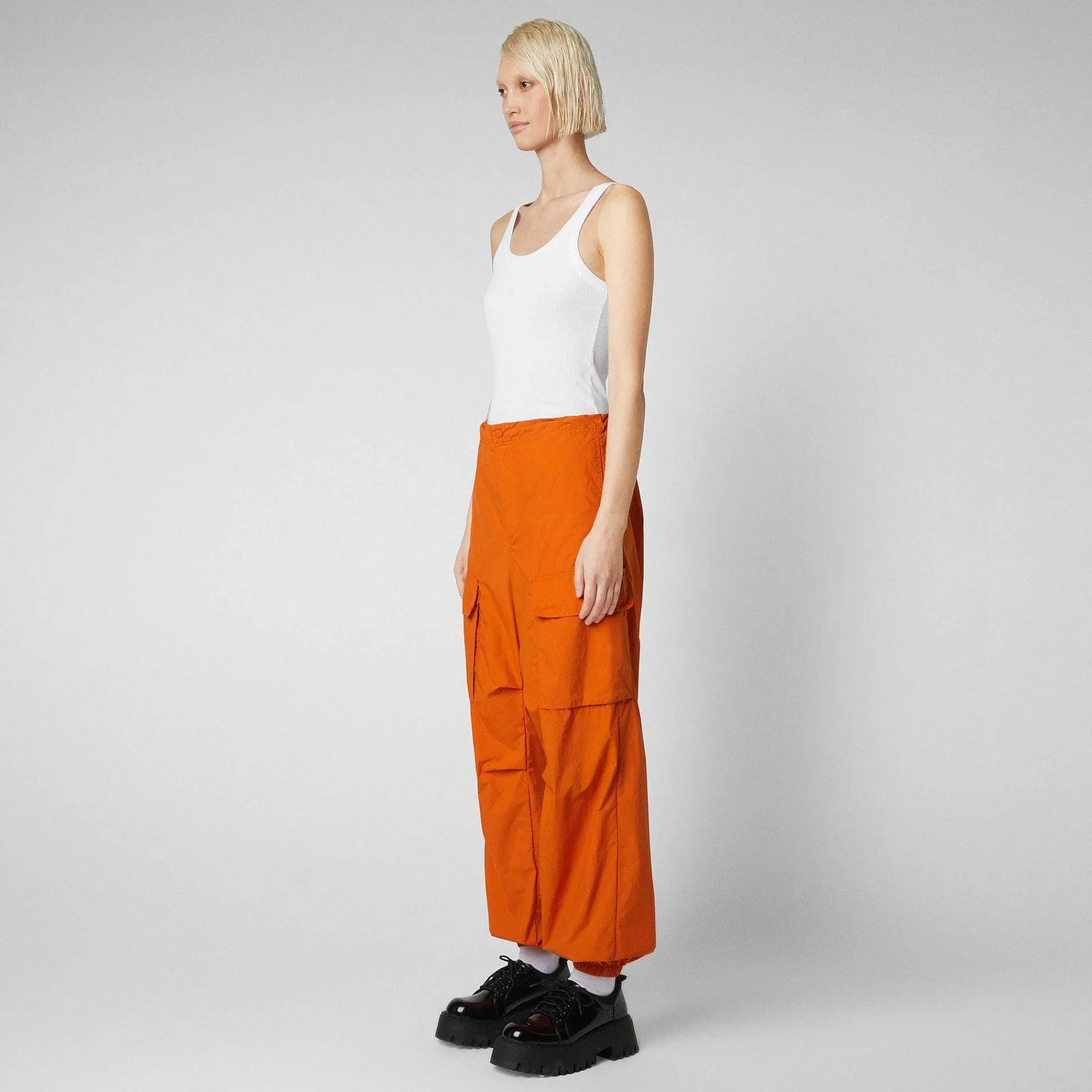 Pantaloni & Gonne^Save The Duck Pantaloni Unisex Tru Arancione Ambra