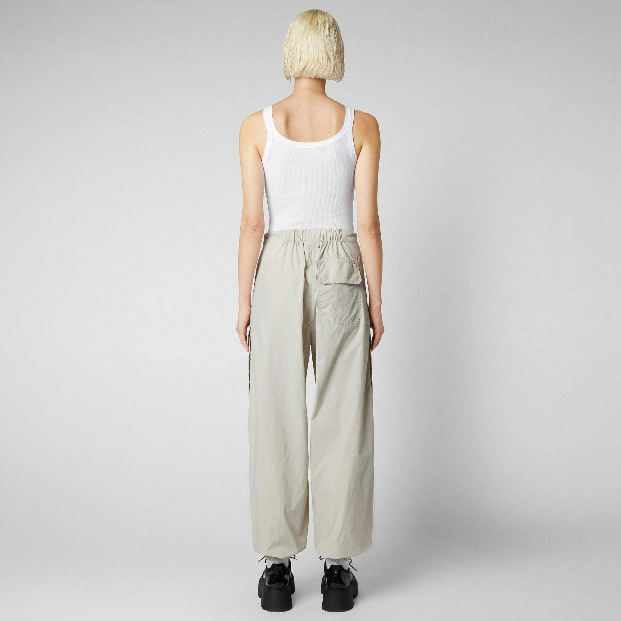 Pantaloni & Gonne^Save The Duck Pantaloni Unisex Tru Beige Chiaro